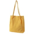 thumbnail image 1 of Velvet duffel bag, versatile shoulder bag, yellow, 1 of 5