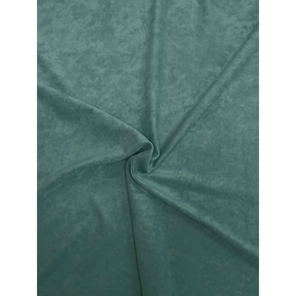 Velveteen Teal 60" Wide Polyester Velveteen Fabric by the Yard (67863)