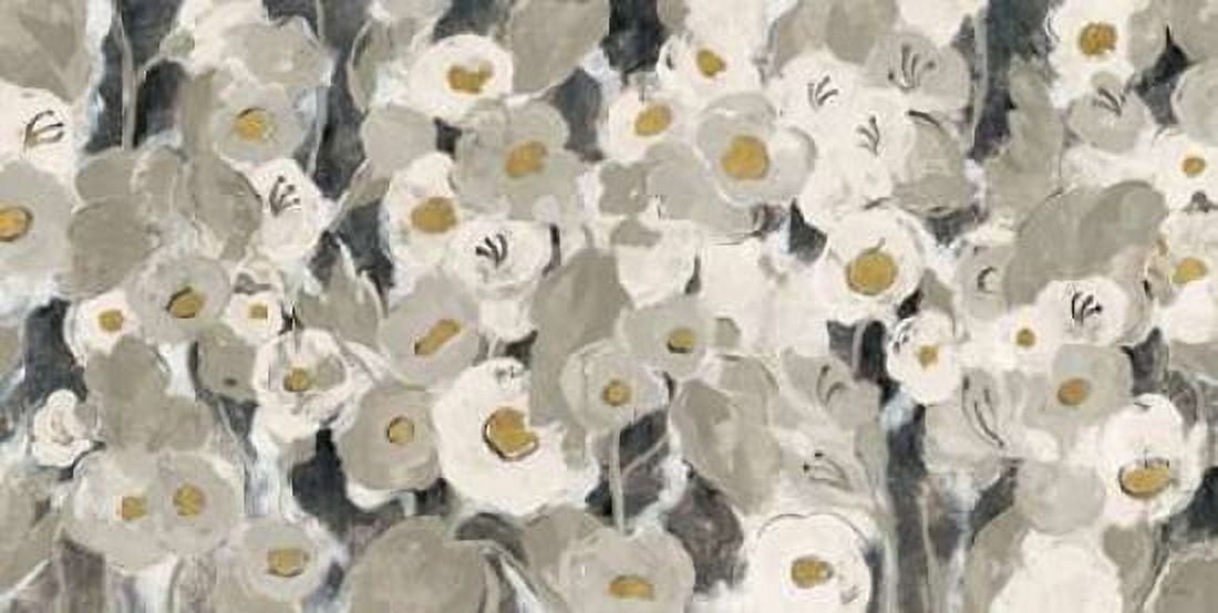 Velvety Florals Neutral Canvas Art - Silvia Vassileva (12 x 18)