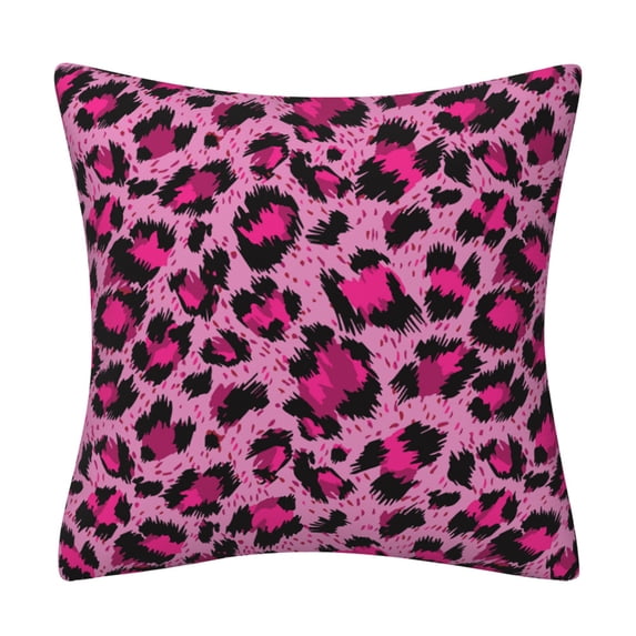 Velvety Pillow Covering Protectors Color Print Throw Pillowcase Polyester Cushion Cover Living Space Accent