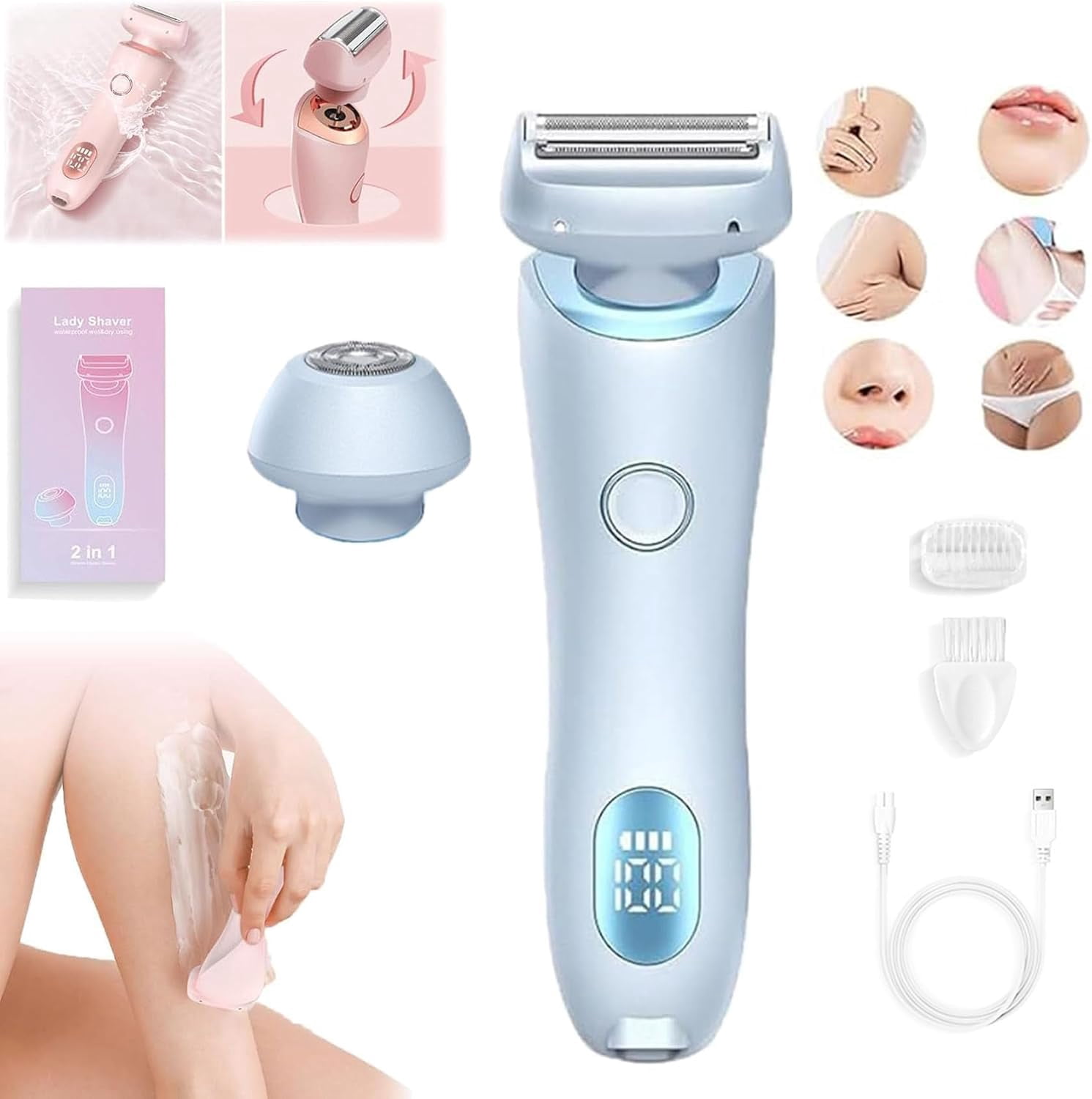 Velvix Smoothshave Razor, Velvix Smooth Shave Razor, Velvix Electric ...