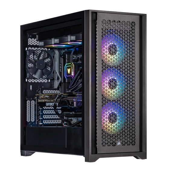Velztorm Aciex 3D Custom Built Gaming Desktop PC (AMD Ryzen 7 7800X3D, GeForce RTX 4090 24GB, 16GB DDR5, 1TB SSD, 360mm AIO, 1000W PSU, WiFi 6E, Bluetooth 5.2, RJ-45, 1 Display Port, HDMI, No OS)
