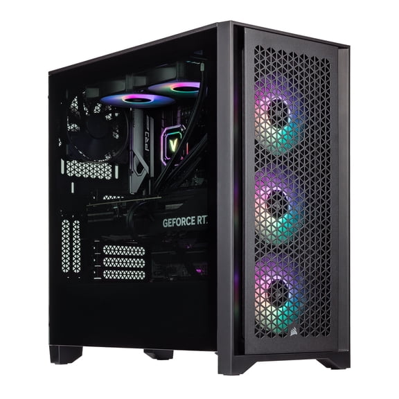 Velztorm Altix Custom Built Gaming Desktop PC (AMD Ryzen 7 9700X, GeForce RTX 5070, 32GB DDR5, 2TB PCIe SSD + 2TB HDD, RGB Fans, 240mm AIO, 1000W PSU, WiFi 6E, Bluetooth 5.2, RJ-45, Win 11 Home)