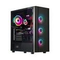 thumbnail image 1 of Velztorm Archux Gaming Desktop PC Black (AMD Ryzen 7-5700X 8-Core, 16GB RAM, 1TB PCIe SSD, Display Port, GeForce RTX 3050 8GB, 120mm AIO, RGB Fans, 750W PSU, Win 10 Home) VELZ0001, 1 of 7