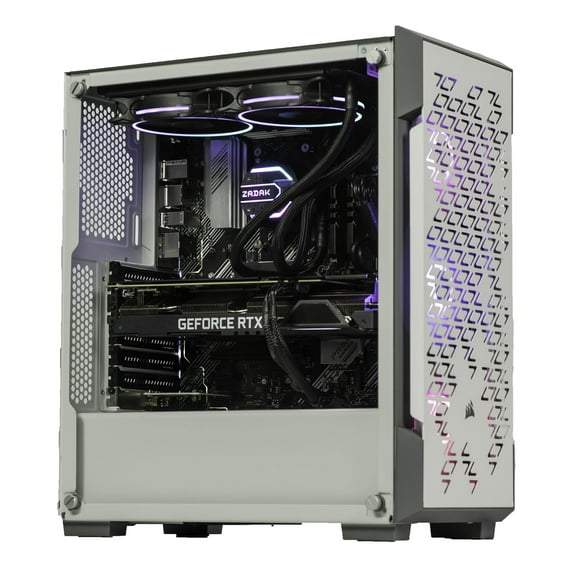 Velztorm Azcia Custom Built Powerful Gaming Desktop PC (AMD Ryzen 7 - 5800X 8-Core, 16GB RAM, 512GB m.2 SATA SSD + 6TB HDD (3.5), NVIDIA GeForce GTX 1660 Super, Wifi, 2xUSB 3.1, Win 10 Home)