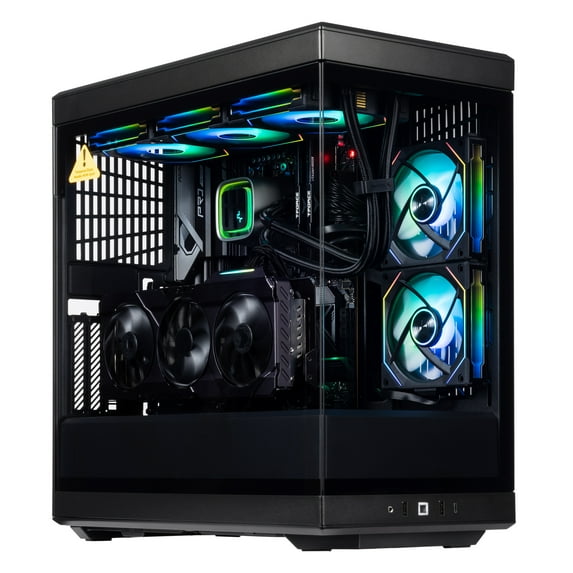 Velztorm Braevix Custom Built Gaming Desktop PC (AMD Ryzen 9 7900X3D 12-Core, GeForce RTX 3090, 32GB DDR5 4800MHz RAM, 4TB PCIe SSD, Wifi, USB 3.2, HDMI, Bluetooth, Win 10 Home)