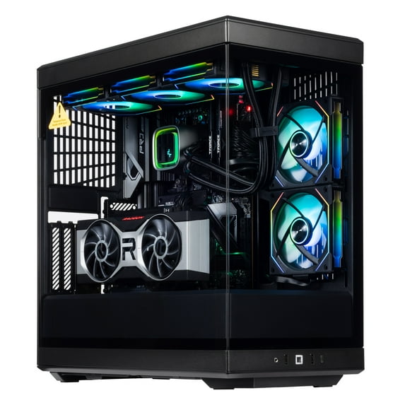 Velztorm Braevix Custom Built Gaming Desktop PC (AMD Ryzen 9 7900X3D 12-Core, Radeon RX 7900 XTX, 64GB DDR5 4800MHz RAM, 2TB PCIe SSD + 2TB HDD (3.5), Wifi, USB 3.2, HDMI, Bluetooth, Win 10 Home)