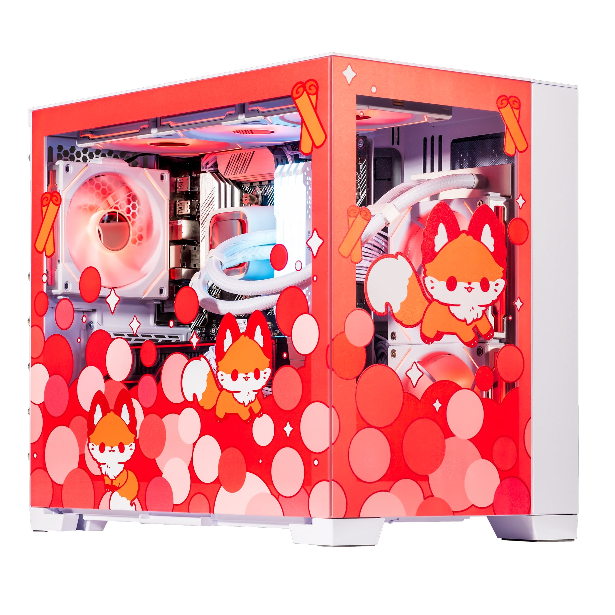 Custom Built Radeon Pc Velztorm Cinnamon Fox Custom Built Gaming Desktop PC (AMD Ryzen 7 5700X ...