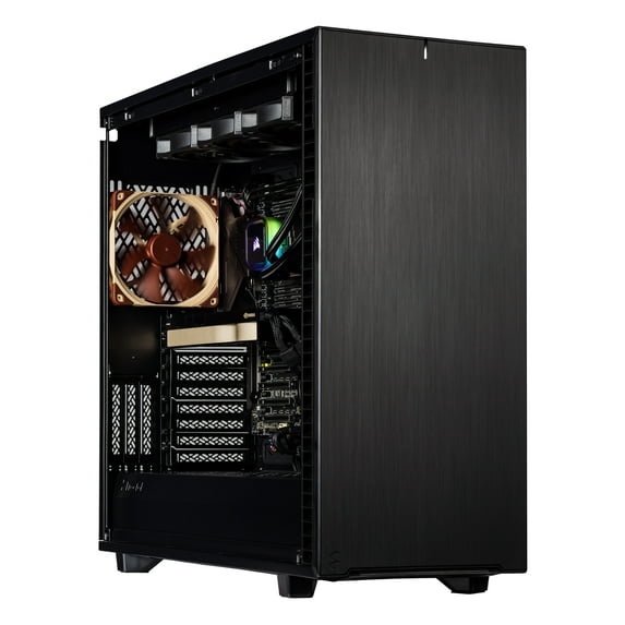 Velztorm Crux II Workstation Desktop PC (AMD Ryzen Threadripper 5965WX 24-Core, NVIDIA Quadro RTX A6000 48GB, 128GB RAM, 4TB PCIe SSD, Wifi, USB 3.2, Bluetooth, Win 10 Home)