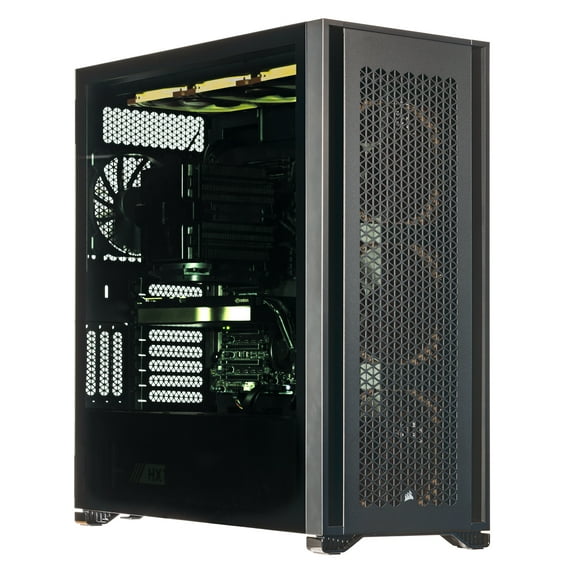 Velztorm Crux III Workstation Desktop PC (AMD Ryzen Threadripper 5975WX 32-Core, NVIDIA Quadro RTX A2000 6GB, 32GB RAM, 2TB PCIe SSD + 6TB HDD (3.5), Wifi, USB 3.2, Win 10 Pro)