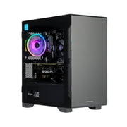 Velztorm Erebix Custom Built Gaming Desktop PC (AMD Ryzen 3 3100 4-Core, GeForce GTX 1050 Ti, 32GB RAM, 512GB PCIe SSD, Wifi, USB 3.2, HDMI, Win 10 Pro)
