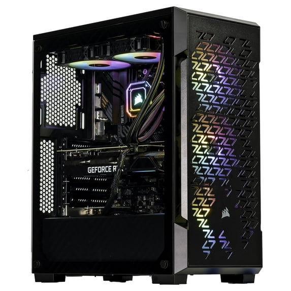 Velztorm Ferrux Custom Built Gaming Desktop PC (AMD Ryzen 9 - 5900X 12-Core, 64GB RAM, 512GB PCIe SSD + 1TB HDD (3.5), NVIDIA GeForce RTX 3070, Wifi, 2xUSB 3.0, 1xHDMI, Win 10 Pro)