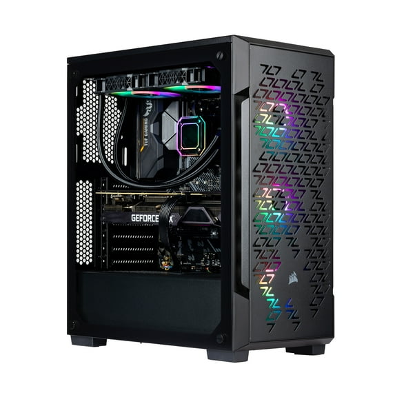 Velztorm Ferrux Gaming/Entertainment Desktop PC (AMD Ryzen 9 - 5900X 12-Core, GeForce RTX 4070 12GB, 64GB RAM, 512GB PCIe SSD + 2TB HDD (3.5), USB 3.2, HDMI, Display Port, Win 10 Home)