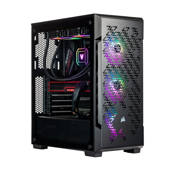 Velztorm Ferrux II CTO Gaming Desktop (Intel i9-11900K 8-Core, Radeon RX 6700 XT 12GB, 16GB DDR4, 1TB PCIe SSD + 1TB HDD (3.5), Wifi, USB 3.2, Bluetooth, Win 10 Home) VELZ0071