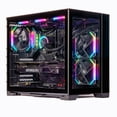 thumbnail image 1 of Velztorm Galax CTO SFF Gaming Desktop PC Liquid-Cooled (AMD Ryzen 7 - 5800X 8-Core, GTX 1050 Ti 4GB, 16GB DDR4, 2TB PCIe SSD, WiFi-N, RGB Fans, 750W PSU, Black, Win 10 Pro), 1 of 7