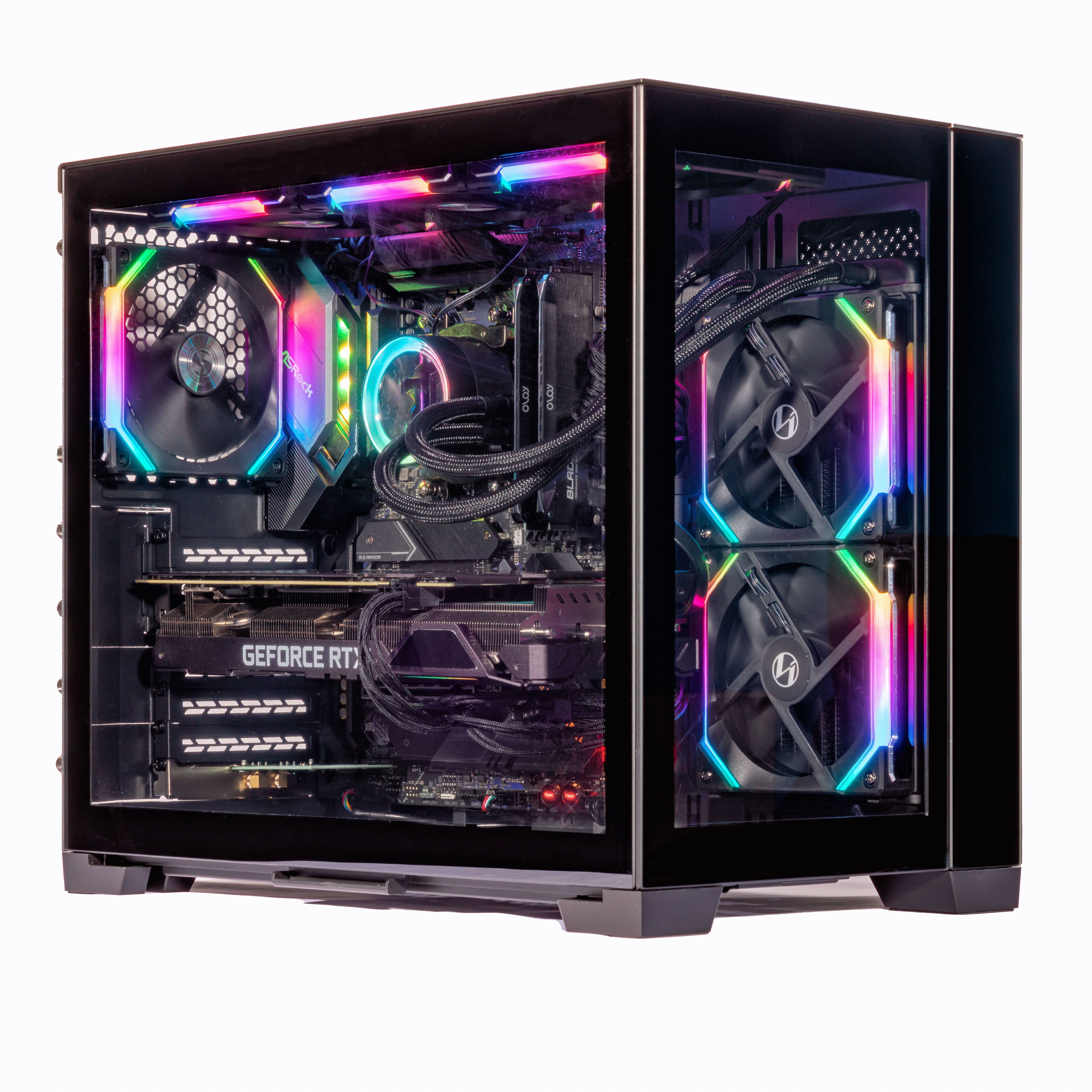 Velztorm Galax Custom Built Gaming Desktop PC Black (AMD Ryzen 7 - 5800X 8-Core, 64GB RAM, 2TB m.2 SATA SSD + 6TB HDD (3.5), NVIDIA GeForce RTX 3060 Velztorm Galax Custom Built Gaming Desktop PC Black (AMD Ryzen 7 - 5800X 8-Core, 64GB RAM, 2TB m.2 SATA SSD + 6TB HDD (3.5), NVIDIA GeForce RTX 3060