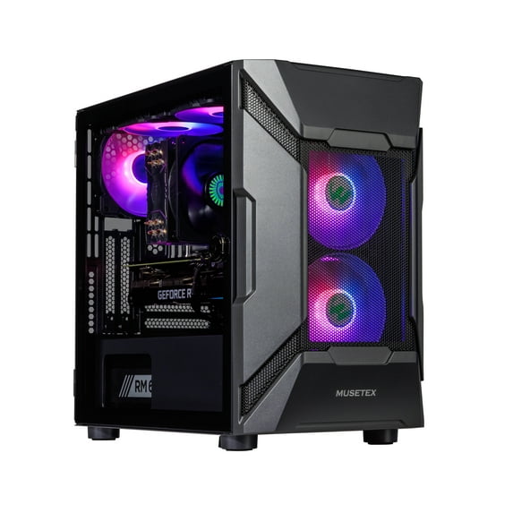 Velztorm Gratix Gaming Custom Desktop (Intel i5-10400F 6-Core, GeForce RTX 3070 Ti, 16GB RAM, 256GB m.2 SATA SSD + 2TB HDD, Wifi, USB 3.2, HDMI, Bluetooth, Win 10 Home)