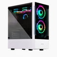 thumbnail image 1 of Velztorm  Marrox CTO Gaming Desktop White (AMD Ryzen 7 5800X 8-Core, 64GB DDR4, 512GB m.2 SATA SSD, GeForce RTX 3070 Ti 8GB, WiFi, 240 mm AIO, RGB Fans, 750W PSU, Win 10 Pro), 1 of 7