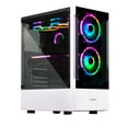 thumbnail image 1 of Velztorm Marrox Custom Desktop White (AMD Ryzen 7 5800X 8-Core, 16GB RAM, 1TB PCIe SSD + 6TB  HDD, Radeon RX 6700 XT, Wifi, USB 3.2, HDMI, Win 10 Pro), 1 of 7