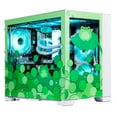 thumbnail image 1 of Velztorm Minty Frog Custom Built Gaming Desktop PC (AMD Ryzen 7 5700X 8-Core, 32GB RAM, 2TB PCIe SSD + 2TB HDD (3.5), GeForce RTX 3080, Wifi, Bluetooth, HDMI, USB 3.2, Display Port, Green, Win 11 Pro), 1 of 7
