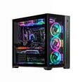 thumbnail image 1 of Velztorm Nox Custom Built Gaming Desktop PC Abyss Black (AMD Ryzen 5 5600X 6-Core, 16GB RAM, 2TB PCIe SSD + 3TB HDD (3.5), Radeon RX 6600 XT, Wifi, 2xUSB 3.0, 1xHDMI, 1 Display Port (DP), Win 10 Pro), 1 of 7