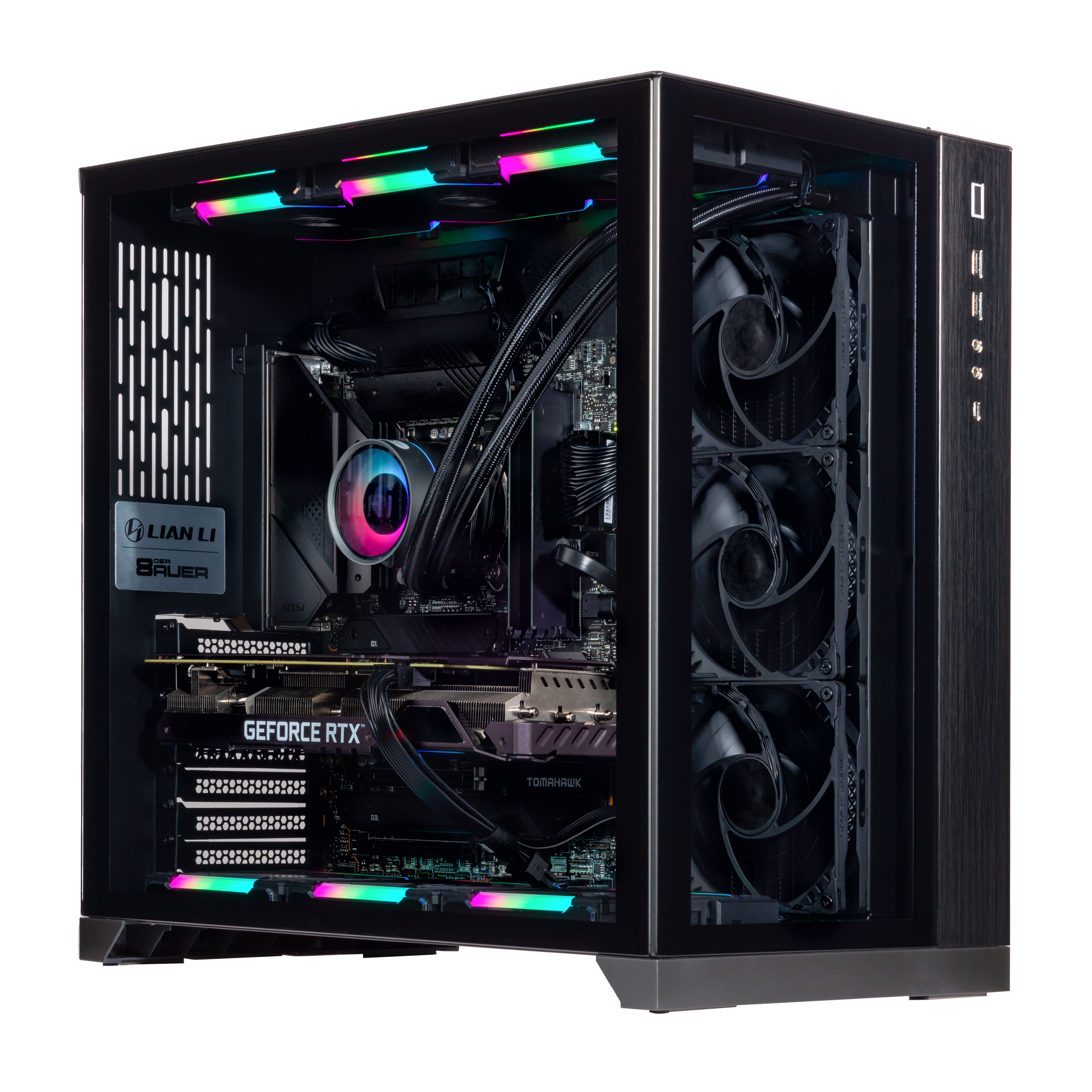 Velztorm Orix Gaming Custom Desktop (Intel i9-12900K 16-Core, GeForce RTX 3080 12GB, 32GB DDR5 4800MHz RAM, 512GB PCIe SSD + 6TB HDD, Wifi, USB 3.2, HDMI, Display Port, Win 10 Pro)