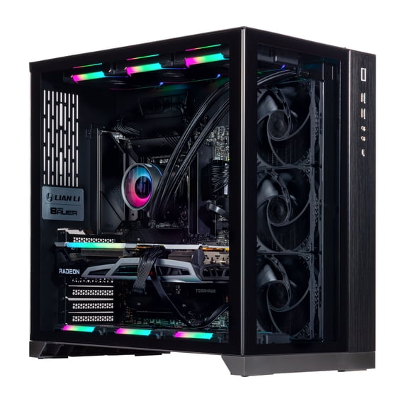 Velztorm Orix Gaming Custom Desktop (Intel i9-12900K 16-Core, Radeon RX 6900 XT, 32GB DDR5 4800MHz RAM, 512GB m.2 SATA SSD + 1TB HDD, Wifi, USB 3.2, HDMI, Display Port, Win 10 Home)