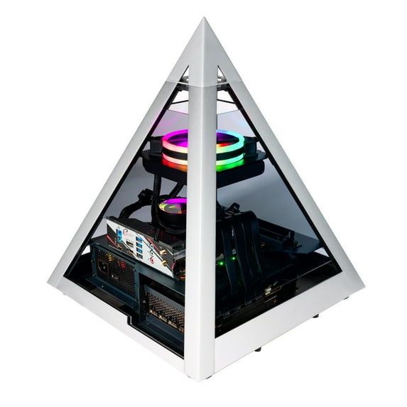Velztorm Parvux Custom Built Gaming Desktop Liquid-Cooled (AMD Ryzen 7 - 5800X 8-Core, GeForce RTX 3060 Ti 8GB, 16GB DDR4, 2TB PCIe SSD, RGB Fans, 750W PSU, WiFi 6,Bluetooth 5.1, Win 10 Home)