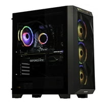 Velztorm Pilum Custom Built Gaming Desktop PC (AMD Ryzen 7 - 3700X 8-Core, 64GB RAM, 2TB PCIe SSD, NVIDIA GeForce GTX 1050 Ti, Wifi, 1xUSB 3.1, 5xUSB 3.0, 1xHDMI, 1 Display Port (DP), Win 10 Home)