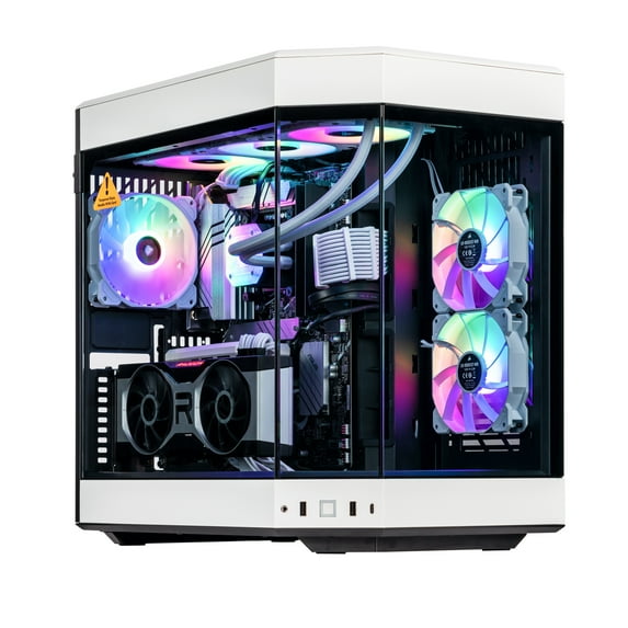 Velztorm Praetix Gaming Desktop PC (14th Gen Intel i9-14900K 2.40GHz, Radeon RX 7900 XT 20GB, 32GB DDR5, 2TB PCIe SSD + 6TB HDD, 360mm AIO, RGB Fans, 1000W PSU, WiFi 6, Win 11 Pro) VELZ0076