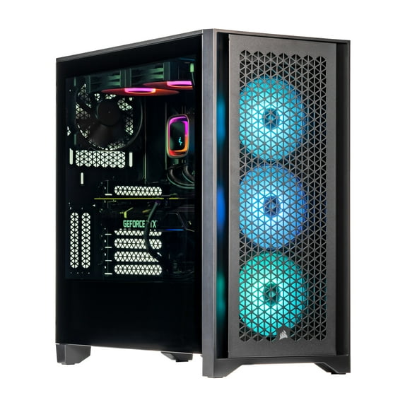 Velztorm Rivex Gaming Desktop PC (Intel i9-12900K 16-Core, 64GB DDR5 4800MHz RAM, 1TB PCIe SSD + 2TB HDD (3.5), GeForce RTX 4080 16GB, Wifi, Bluetooth, HDMI, USB 3.2, Display Port, Win 11 Pro)