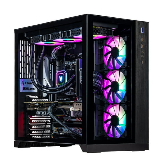 Velztorm Septex Custom Built Gaming Desktop PC (AMD Ryzen 7 7700X 8-Core, GeForce RTX 3090, 16GB DDR5 4800MHz RAM, 2TB PCIe SSD + 2TB HDD (3.5), Wifi, USB 3.2, HDMI, Bluetooth, Win 10 Pro)