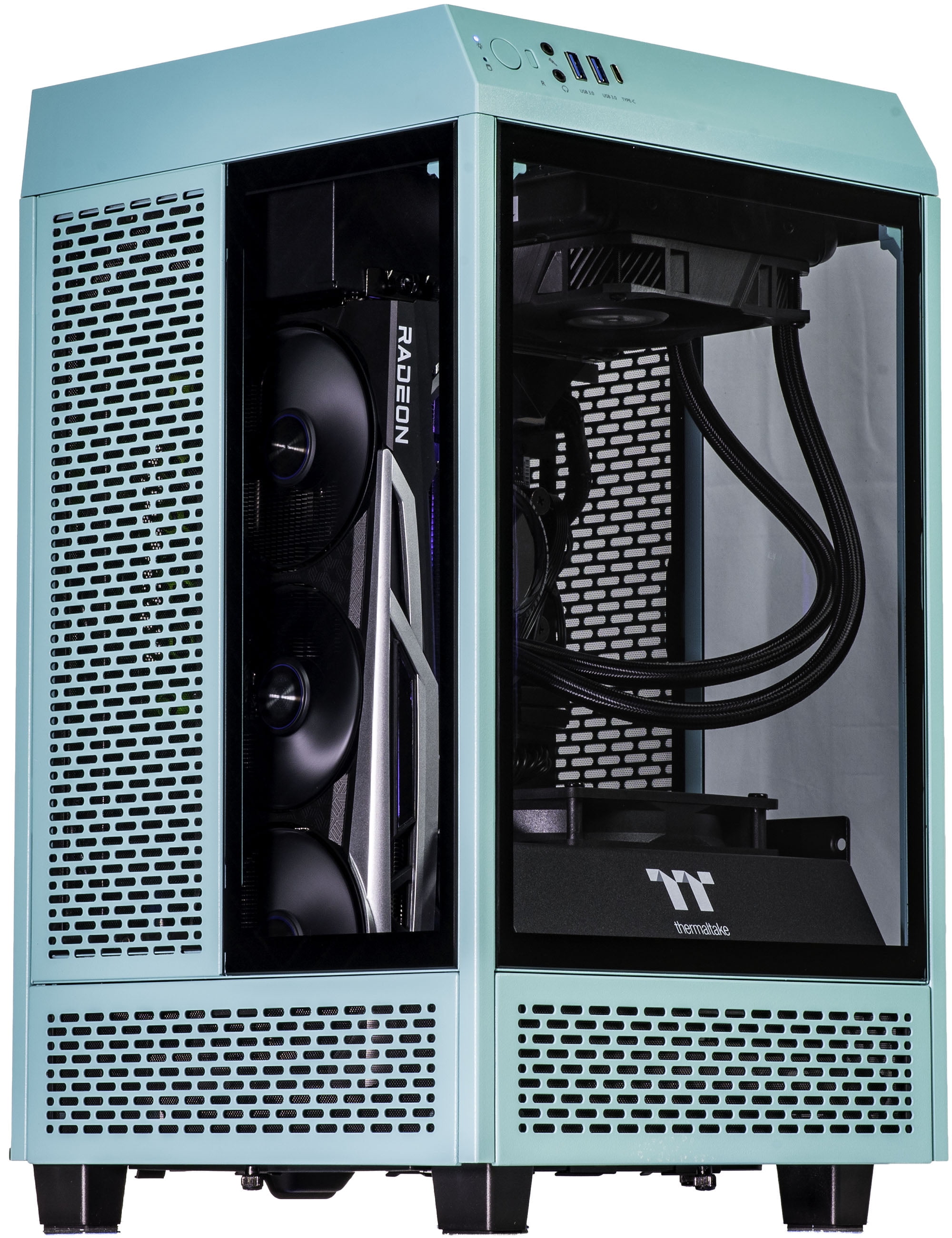 Velztorm Vertix Custom Built Gaming Desktop PC (AMD Ryzen 7 5800X 8-Core, 32GB RAM, 2x8TB PCIe SSD (16TB), Radeon RX 6900 XT, Wifi, Bluetooth, 2xUSB 3.1, 4xUSB 3.0, 1xHDMI, Win 10 Pro)