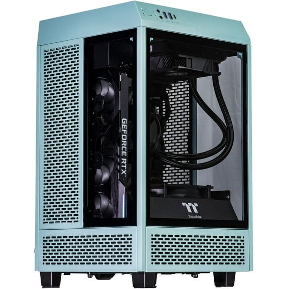 Velztorm Vertix Custom Built Gaming Desktop PC (AMD Ryzen 7 5800X 8-Core, 64GB RAM, 2x1TB PCIe SSD (2TB), NVIDIA GeForce GTX 1050Ti, Wifi, Bluetooth, 2xUSB 3.1, 4xUSB 3.0, 1xHDMI, Win 10 Home)