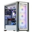 thumbnail image 1 of Velztorm White Aciex 3D Gaming Desktop PC (AMD Ryzen 9 7950X3D 16-Core 4.20GHz, Radeon RX 6900 XT 16GB, 32GB DDR5, 2TB PCIe SSD + 6TB HDD, 360mm AIO, RGB Fans, 1000W PSU, WiFi 6, Win11Home) VELZ0078, 1 of 7