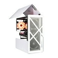 thumbnail image 1 of Velztorm White Addux Open-Air Design Gaming Desktop Liquid-Cooled (AMD Ryzen 9-5900X 12-Core, Radeon RX 6600 XT 8GB, 64GB DDR4, 2TB m.2 SSD+6TB  HDD, 360mm AIO, VR Ready, 750W PSU, WiFi-N, Win10P), 1 of 7