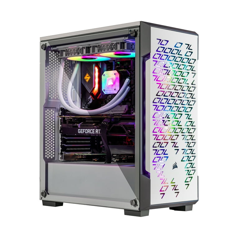 Velztorm White Ferrux Gaming Desktop PC (AMD Ryzen 5900X 12