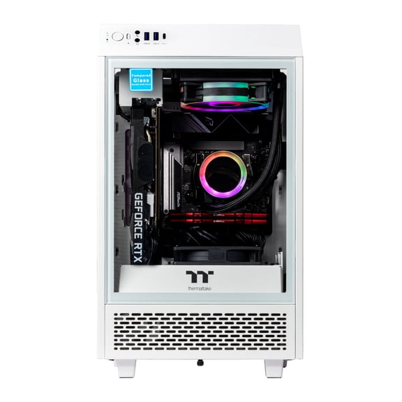 Velztorm White Vertix Gaming Custom Desktop (AMD Ryzen 9 5900X 12-Core, GeForce GTX 1660 Ti, 32GB RAM, 2TB m.2 SATA SSD + 2TB HDD, Wifi, USB 3.2, HDMI, Bluetooth, Display Port, Win 10 Pro)