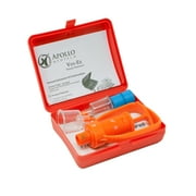 Ven-Ex Snake Bite Kit, Bee Sting Kit, Emergency First Aid Supplies, Venom Extractor Suction Pump, Bite and Sting First Aid for Hiking, Backpacking and Camping. Includes BONUS CPR face shield.