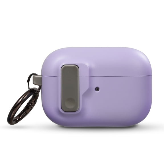 Vena Dual Layer Case for Apple AirPods Pro 2 Case, with Auto Open Lock Compatible with MagSafe AirPods Pro Gen 2 2nd Generation, Purple