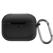Vena For Apple AirPods Pro 3 Case Cover Silicone, Shock Resistant Protector Case Cover Compatible with MagSafe AirPods Pro Gen 3 3rd Generation, Black