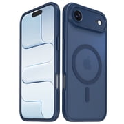 Vena For Apple iPhone 17 Air Case Magsafe, Magnetic Shockproof Translucent Back Slim Protective Phone Case, Blue