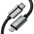 thumbnail image 1 of Vena USB C to Lightning Cable - 10FT, (Apple MFI Certified) 18W Fast Charge Power Delivery Nylon Braided Apple Charger Compatible with iPhone 14/13/12 Pro Max Plus Mini/11/X/XS/XR/SE/iPad Pro Air, 1 of 9