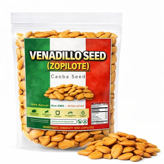 Venadillo (Zopilote) Seed 4 oz (114g) - Semilla de Cobano o Caoba for Tea, (Caoba Seed) Zopilopaztle , Wildcrafted 100% All Natural IMPORTED FROM MEXICO