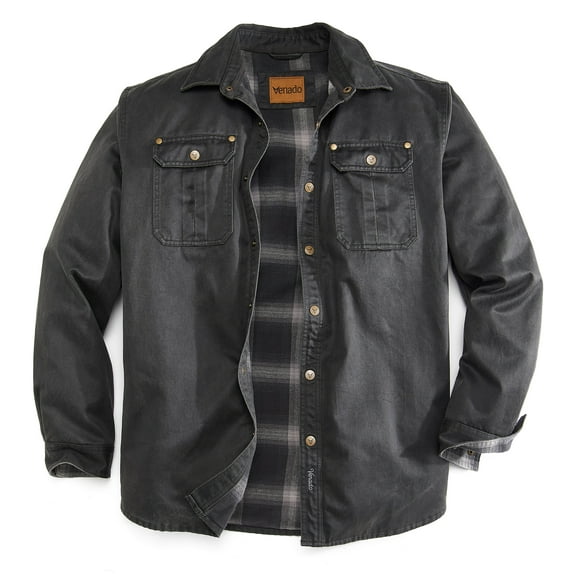 Venado Bountyman Cotton Suede Shirt Jacket - Chore Coat for Men