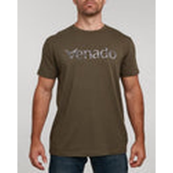 Venado Brand Anthem SS Tee (Army, Medium)