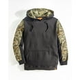 thumbnail image 1 of Venado Camo Hoodie for Men - Outdoor Recreation Clothing (2XL Tall, Black), 1 of 3
