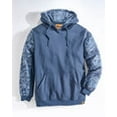 thumbnail image 1 of Venado Camo Hoodie for Men - Outdoor Recreation Clothing (Blue, Medium), 1 of 2