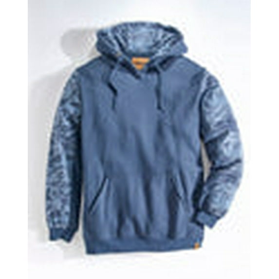 Venado Camo Hoodie for Men - Outdoor Recreation Clothing (Blue, Medium)