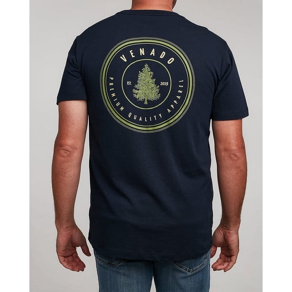 Venado Lumber SS Tee (Navy, Medium)